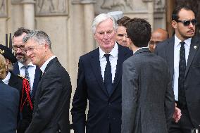Funeral Of Cardinal Andre Vingt-Trois At Notre-Dame De Paris