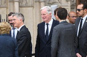 Funeral Of Cardinal Andre Vingt-Trois At Notre-Dame De Paris