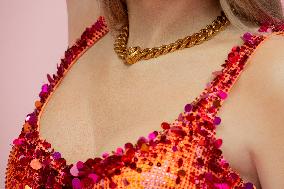 Wax figure of Taylor Swift at Madame Tussauds in London - UK