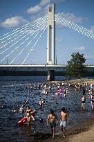 Hellesäätä Rovaniemellä