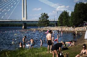 Hellesäätä Rovaniemellä