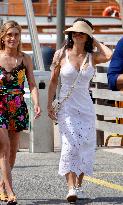 Lauren Sanchez on Shopping Outing in Saint-Tropez - France