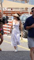 Lauren Sanchez on Shopping Outing in Saint-Tropez - France