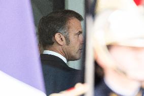 Jotham Napat Received At Elysee - Paris NB