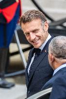 Jotham Napat Received At Elysee - Paris NB