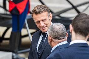 Jotham Napat Received At Elysee - Paris NB