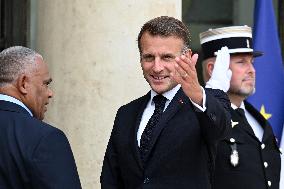Jotham Napat Received At Elysee - Paris