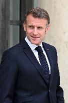 Jotham Napat Received At Elysee - Paris