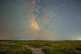 Milky Way Over Heilongjiang - China