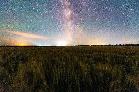 Milky Way Over Heilongjiang - China