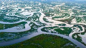 Naolihe River Wetland in Shuangyashan