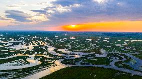 Naolihe River Wetland in Shuangyashan