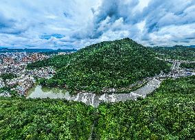 Xiangshuitan Waterfall
