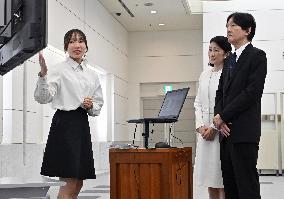 Japan Crown Prince, Crown Princess in Hiroshima