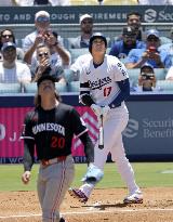 Baseball: Twins vs. Dodgers