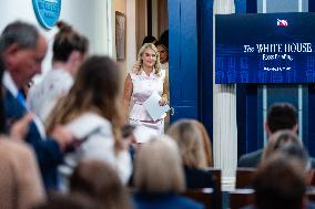 Karoline Leavitt Addresses Press - DC