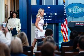 Karoline Leavitt Addresses Press - DC