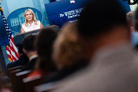 Karoline Leavitt Addresses Press - DC