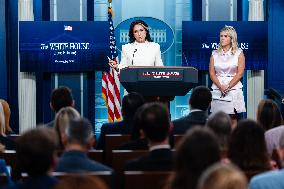 Karoline Leavitt Addresses Press - DC