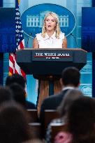 Karoline Leavitt Addresses Press - DC