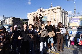 Kharkiv Protest Against Government’s Adoption of Bill 12414