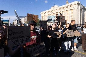 Kharkiv Protest Against Government’s Adoption of Bill 12414
