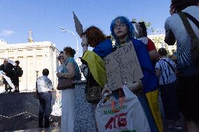 Kharkiv Protest Against Government’s Adoption of Bill 12414