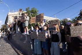 Kharkiv Protest Against Government’s Adoption of Bill 12414