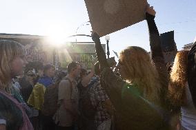 Kharkiv Protest Against Government’s Adoption of Bill 12414