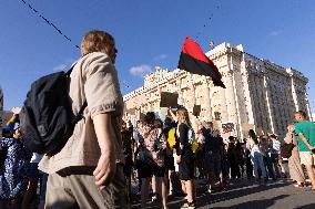 Kharkiv Protest Against Government’s Adoption of Bill 12414