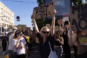 Kharkiv Protest Against Government’s Adoption of Bill 12414