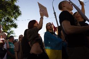 Kharkiv Protest Against Government’s Adoption of Bill 12414