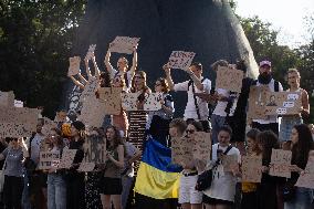 Kharkiv Protest Against Government’s Adoption of Bill 12414