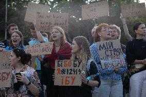 Kharkiv Protest Against Government’s Adoption of Bill 12414