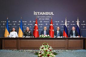 The Third Round Of Peace Talks Between Russia And Ukraine - Istanbul