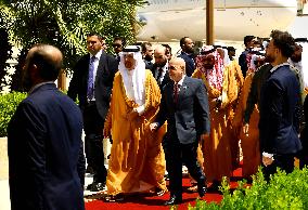 A Saudi Delegation Arrives At Damascus International Airport - Damascus
