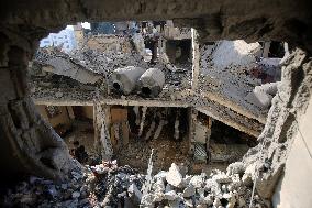 Israeli Airstrike - Gaza