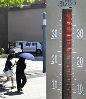 Summer heat in Hokkaido