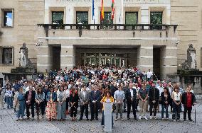 200+ Mayors Rally in Bilbao Against Basque Language Ruling - Spain