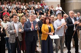 200+ Mayors Rally in Bilbao Against Basque Language Ruling - Spain