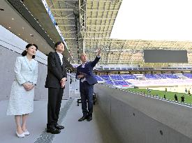 Crown prince in Hiroshima