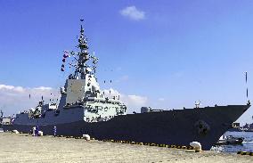 Spanish Navy warship visits Yokosuka