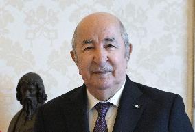Pope Leo XIV Meets Abdelmadjid Tebboune - Vatican