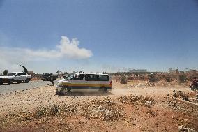 Deadly Explosion at Ammunition Depot in Idlib - Syria