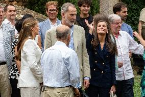 Princess Leonor And Infanta Sofia Working Visit - Sant Marti Vell
