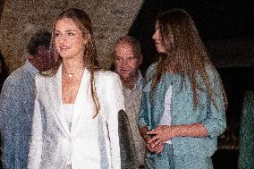 Princess Leonor And Infanta Sofia Working Visit - Sant Marti Vell