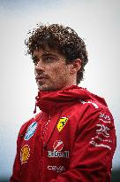 Charles Leclerc at F1 Grand Prix of Belgium - Belgium