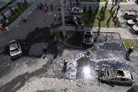 Russian Airstrikes Hit Kharkiv 37 Victims Reported - Ukraine