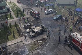 Russian Airstrikes Hit Kharkiv 37 Victims Reported - Ukraine