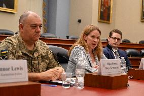 Commission on Security and Cooperation in Europe press briefing focusing on intercepting terror, focusing on strengthening Ukrai